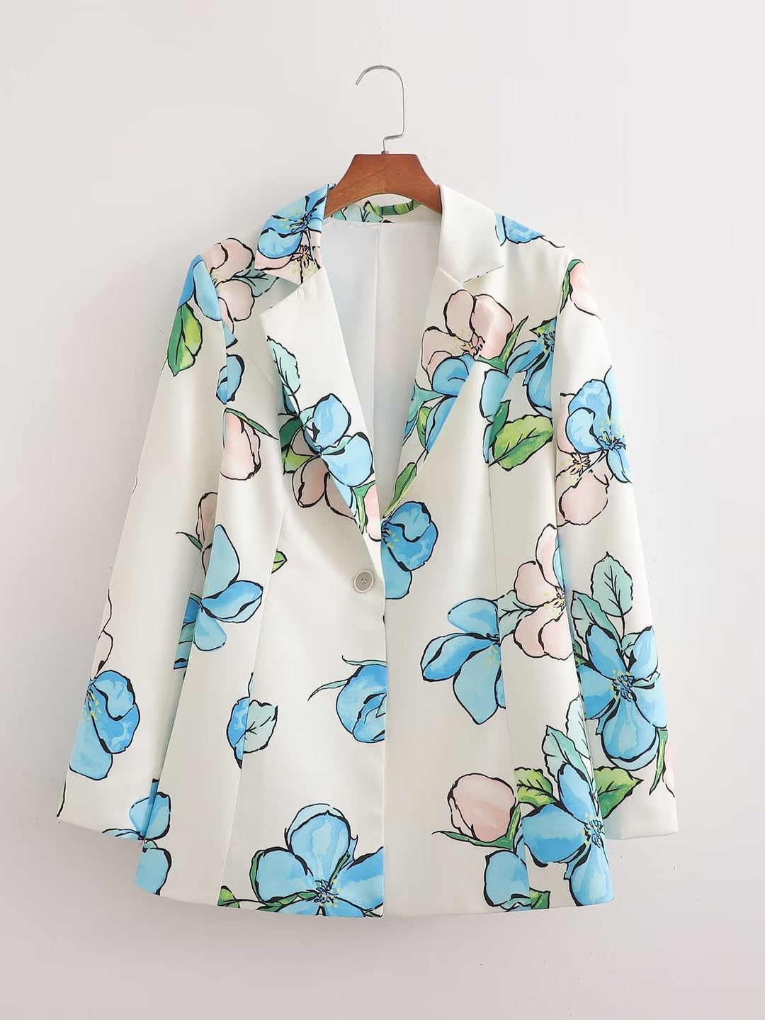 KAEDE - Women's Floral Print Blazer
