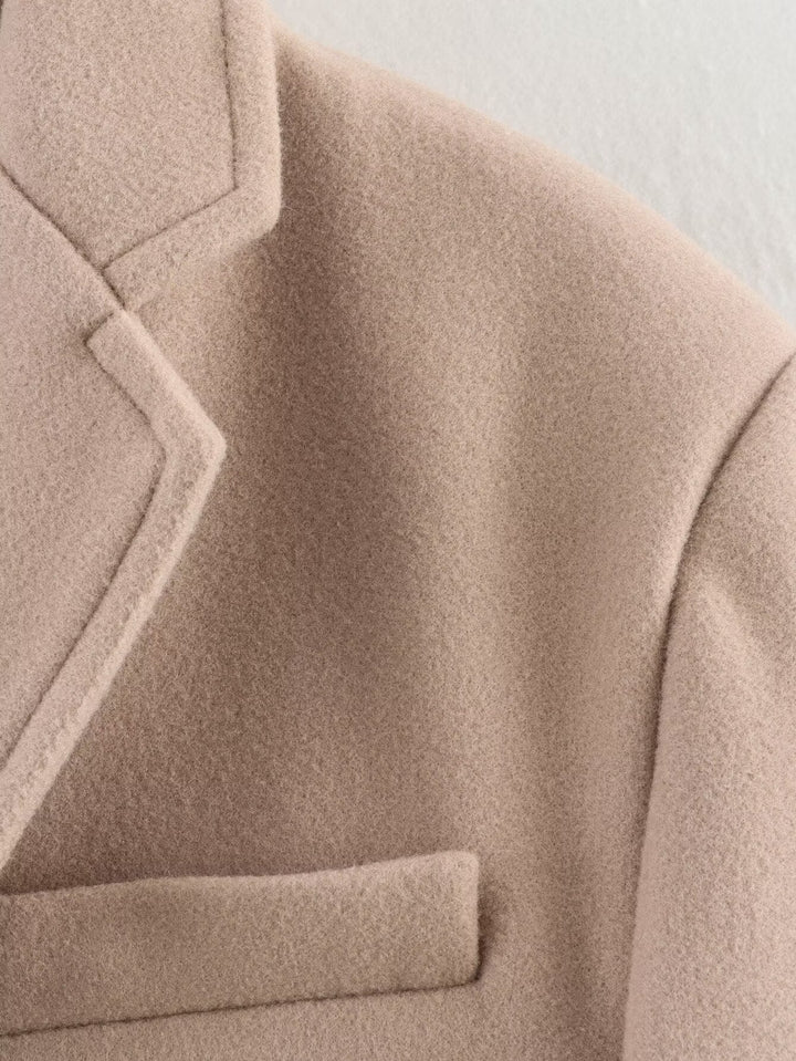 MARCIA - Longline Wool Coat