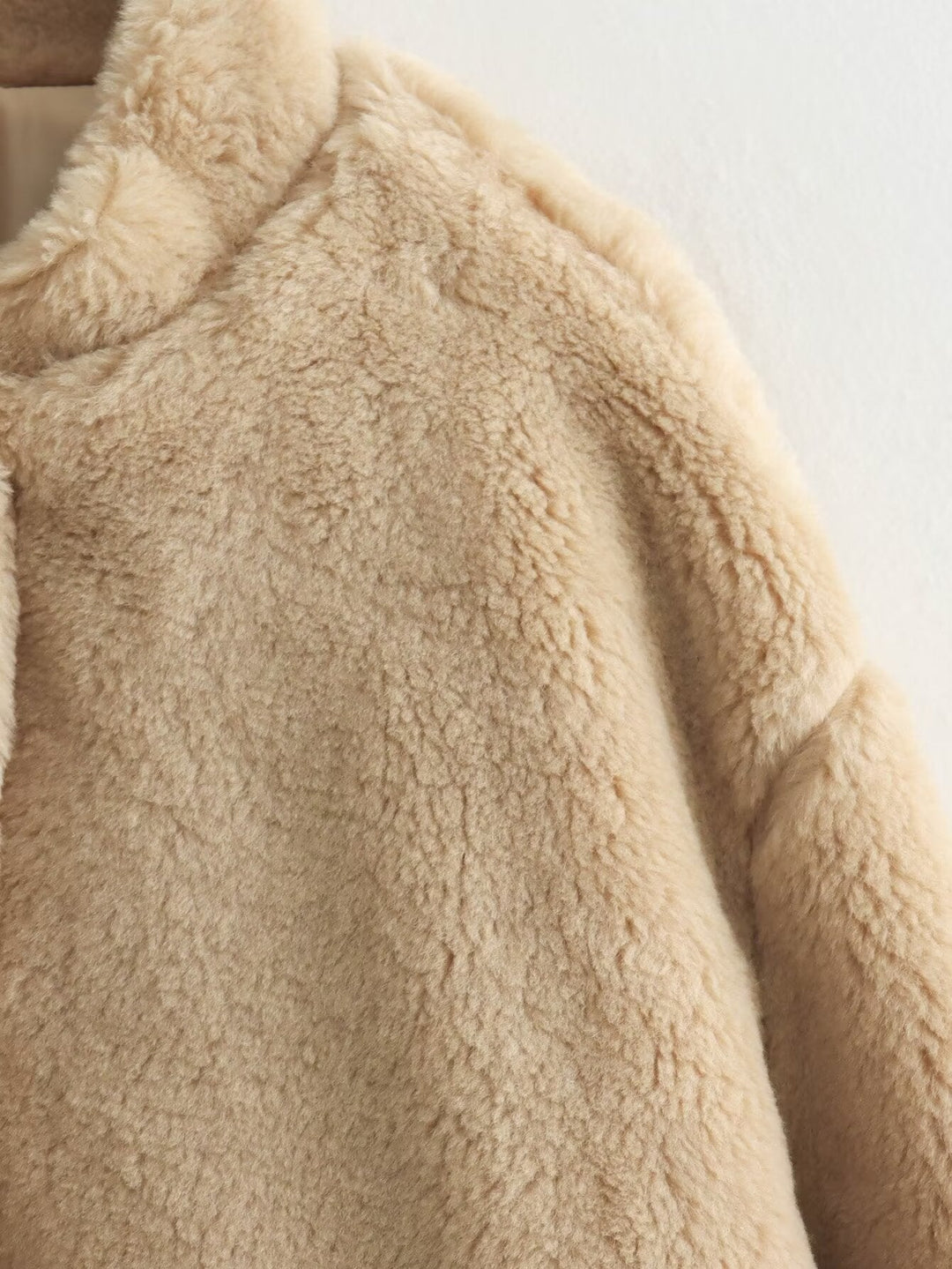 PAZ - Soft Oversized Teddy Bear Fleece Jacket