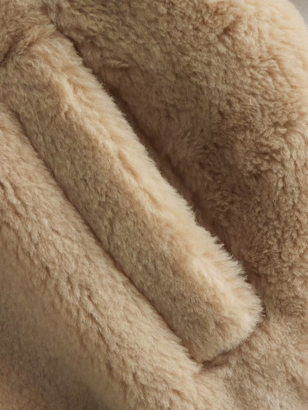PAZ - Soft Oversized Teddy Bear Fleece Jacket