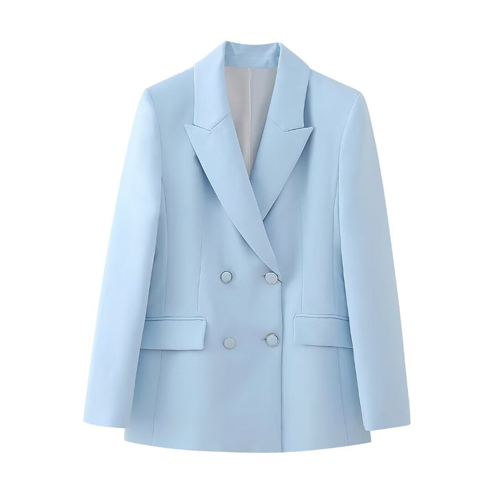MIU - Elegant Double-Breasted Blazer Jacket Women