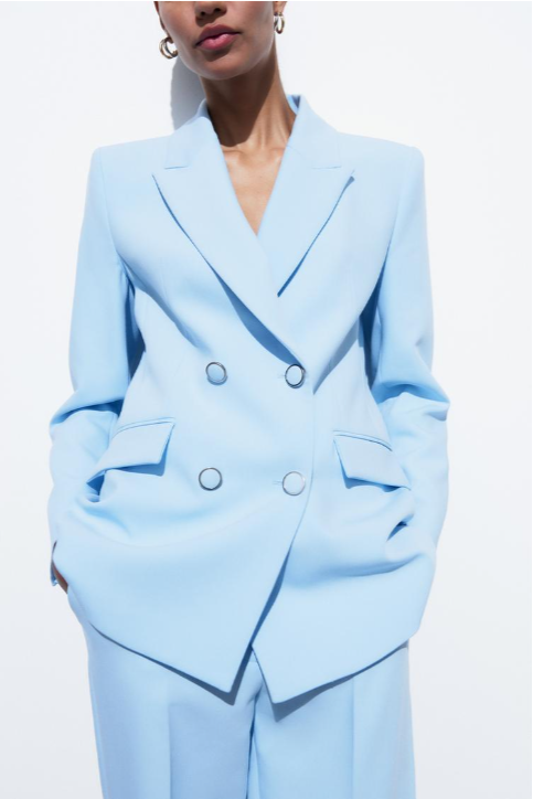 MIU - Elegant Double-Breasted Blazer Jacket Women