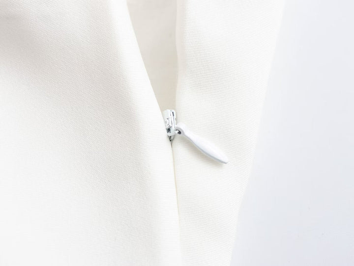 LYAN -  Elegant Strapless Bow Detail Jumpsuit