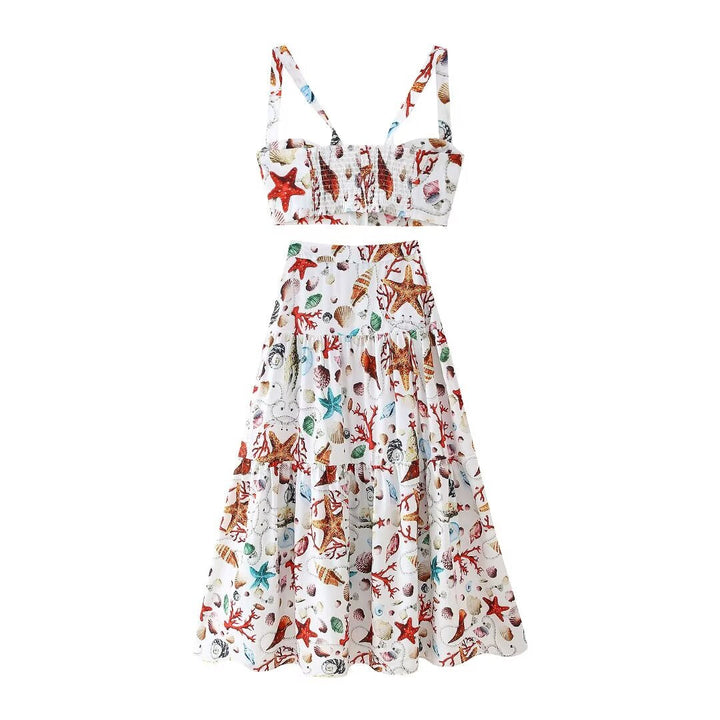 SIVA - Floral Two-Piece Set
