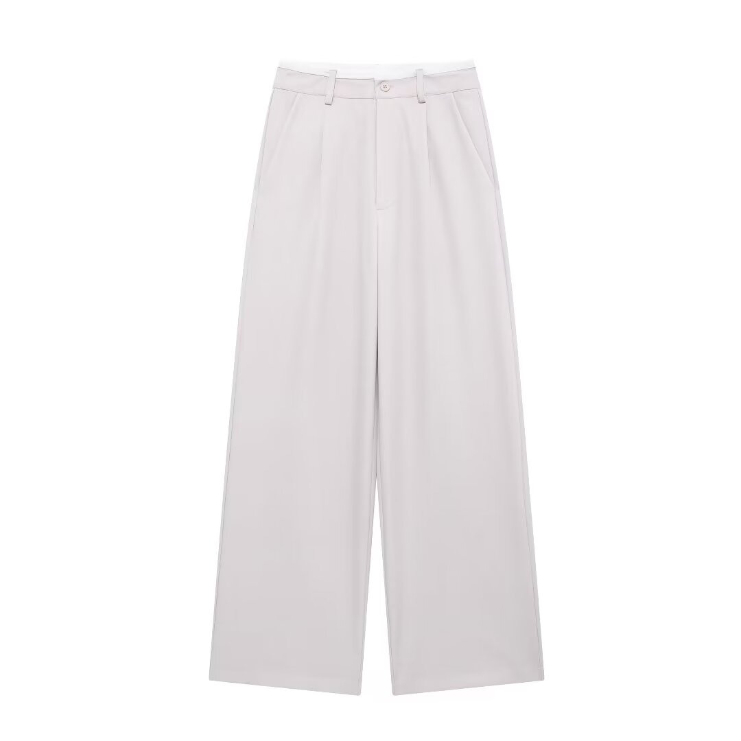RHAINE - Halter Vest and Wide-Leg Pants