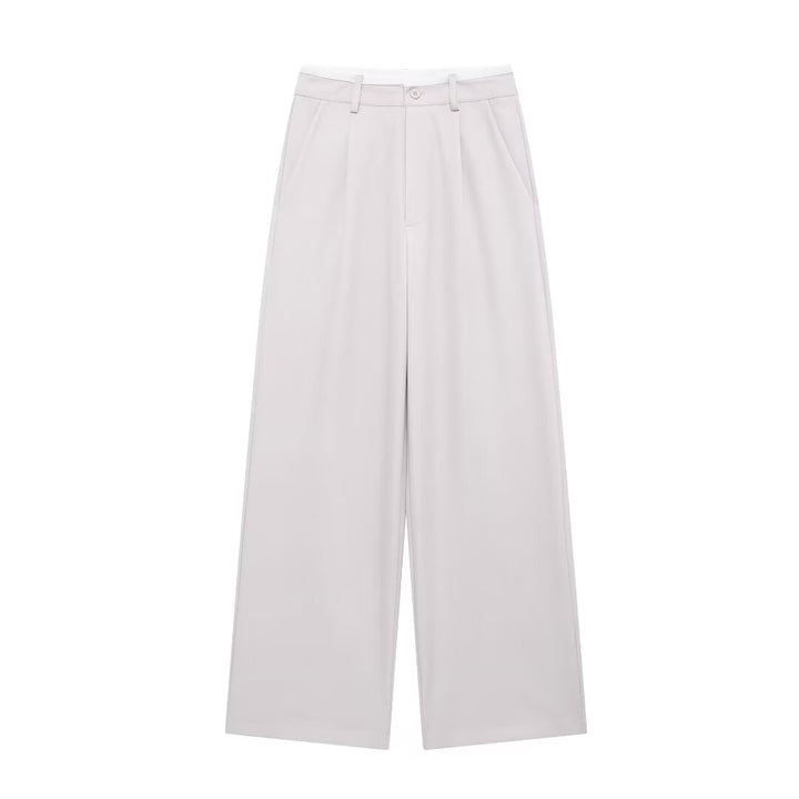 RHAINE - Halter Vest and Wide-Leg Pants