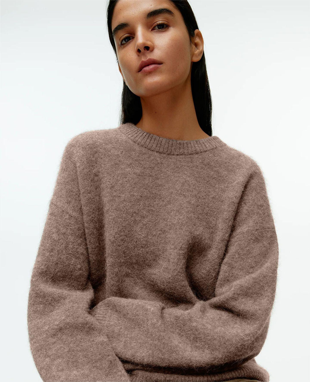 AOI - Women's Soft Oversized Knit Sweater