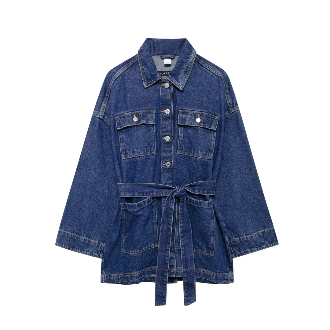ELENIA - Women's Oversized Denim Coat