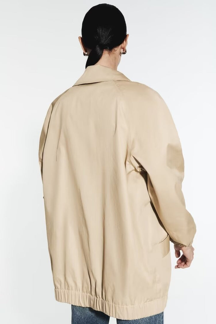 TILLMAN - Women's Oversized Lightweight Windbreaker Coat