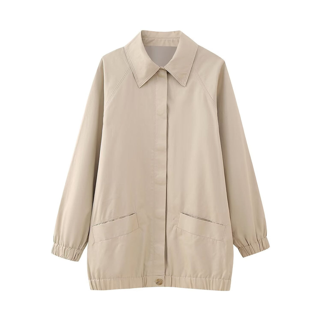 TILLMAN - Women's Oversized Lightweight Windbreaker Coat