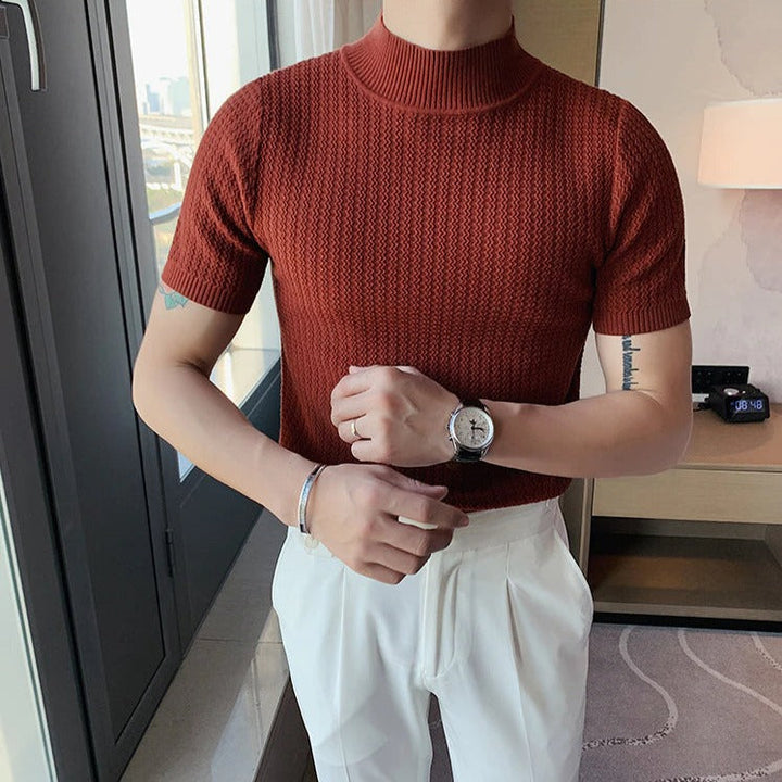 STARK - Slim Fit Extended Neck T-Shirt