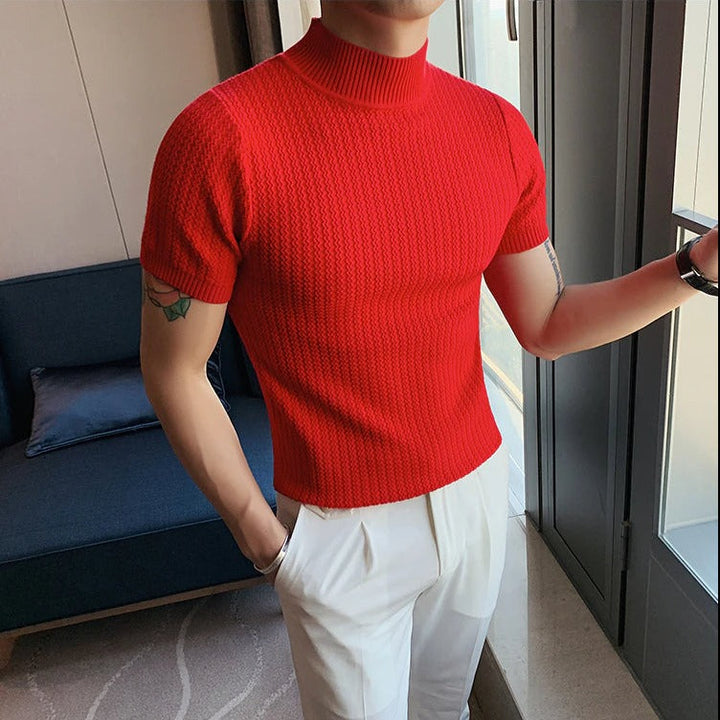 STARK - Slim Fit Extended Neck T-Shirt