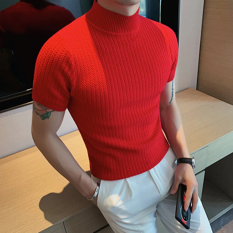 STARK - Slim Fit Extended Neck T-Shirt