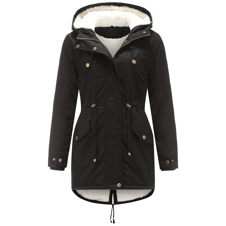 LILAH - Casual Drawstring Hooded Jacket