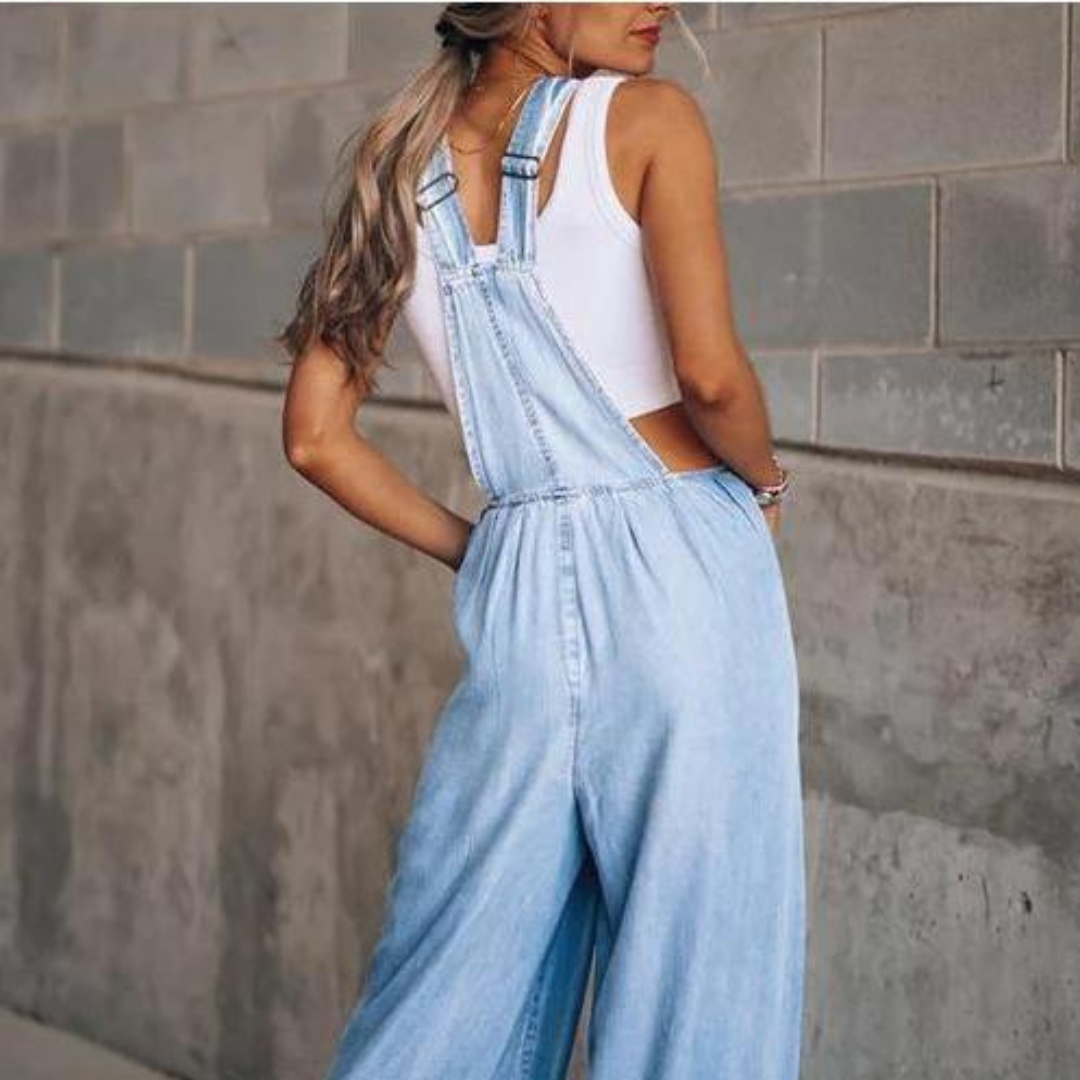 SERENE - Denim Jumpsuit
