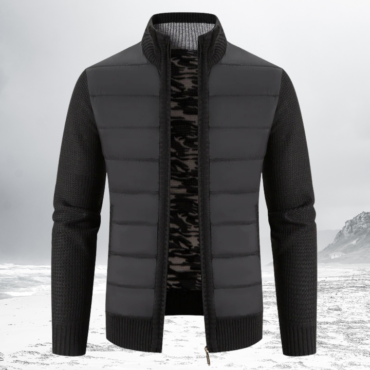 PETER - Padded Zip Sweater