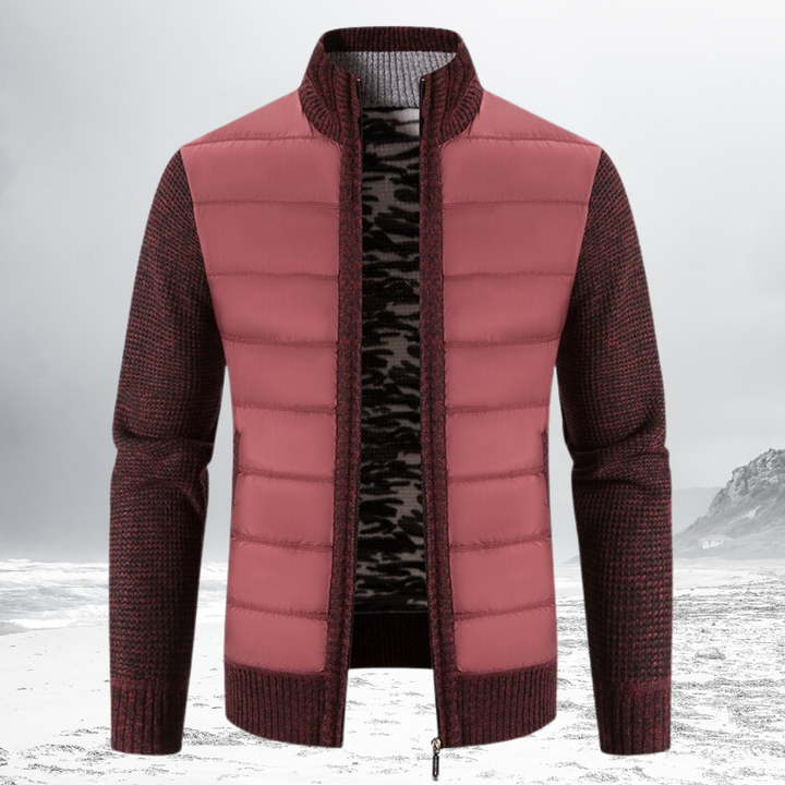 PETER - Padded Zip Sweater