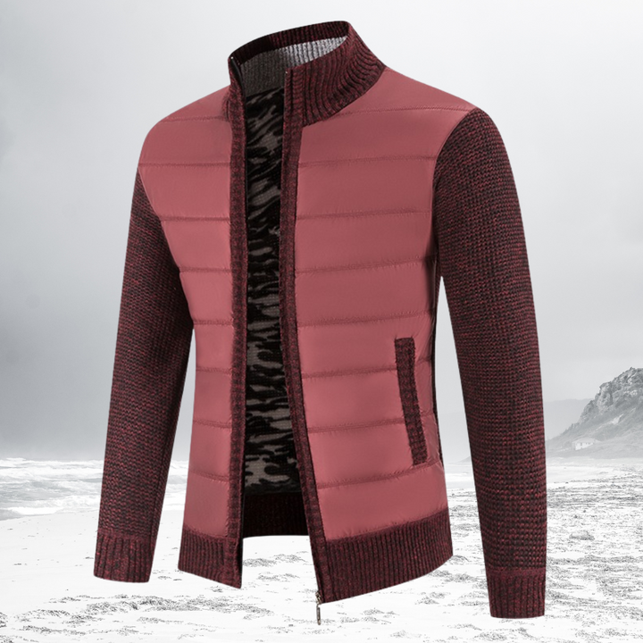 PETER - Padded Zip Sweater