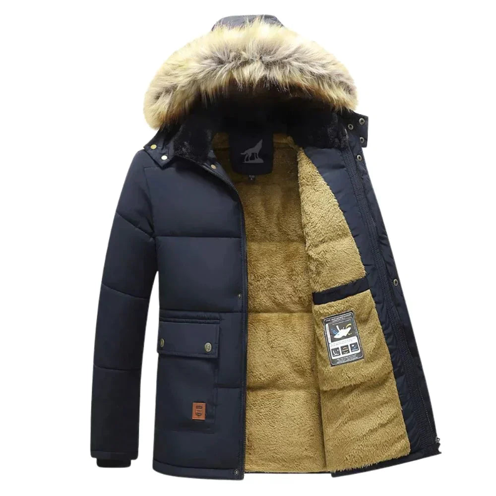 ELVIO - Winter Parka With Detachable Hood