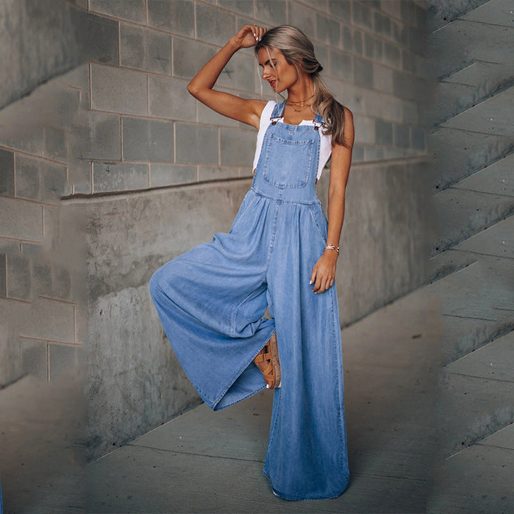 SERENE - Denim Jumpsuit