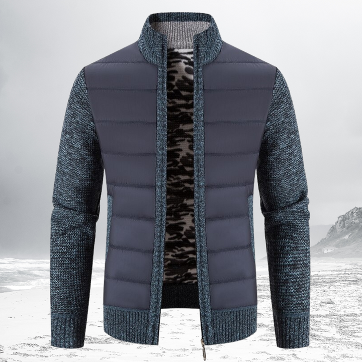 PETER - Padded Zip Sweater