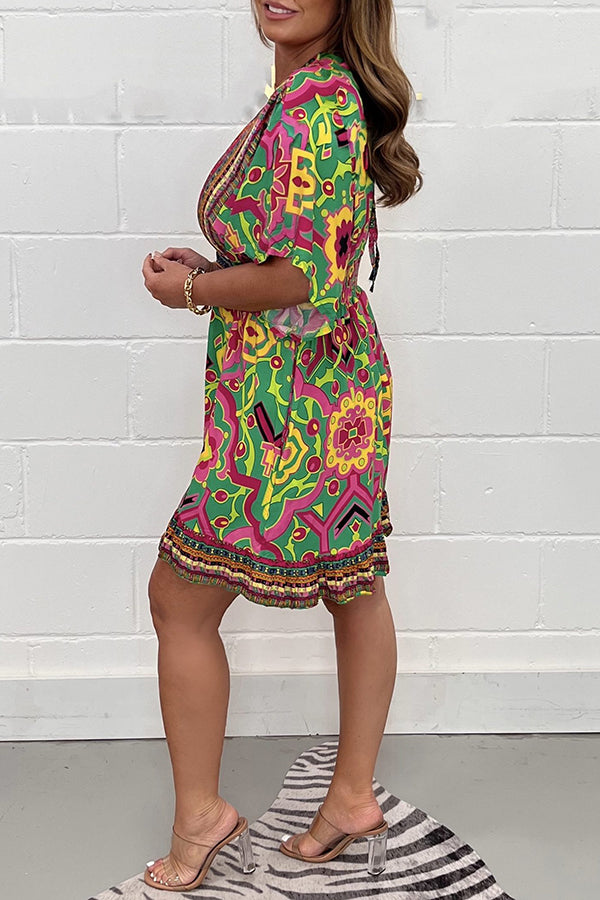 SHANICE - Vintage Print Summer Jumpsuit