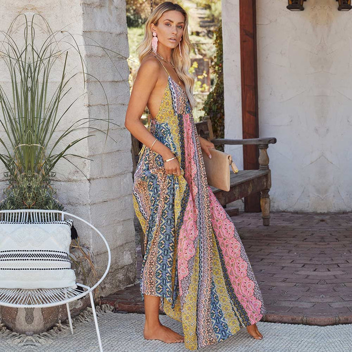 JUNO - Boho Summer Maxi Dress