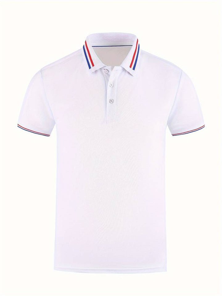 DASH - Striped Polo Shirt