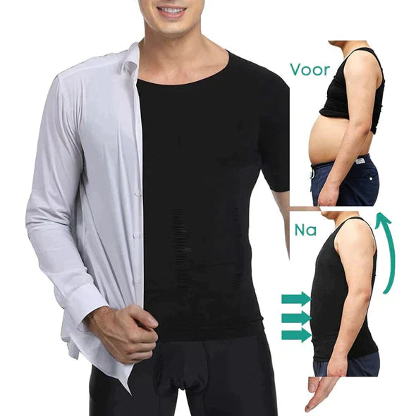 HARVEY  - Slimfit And Shaping T-Shirt