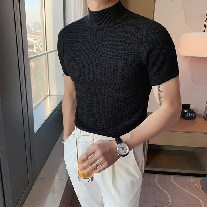 STARK - Slim Fit Extended Neck T-Shirt