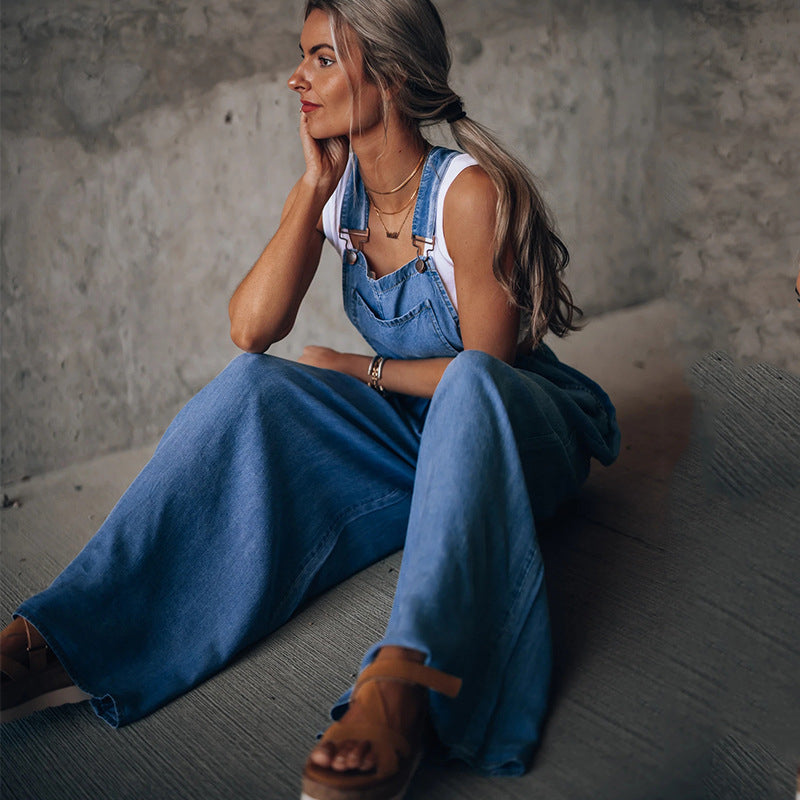 SERENE - Denim Jumpsuit