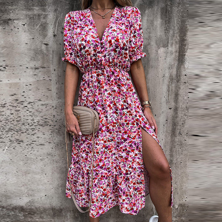 HANNAH - Floral Maxi Summer Dress