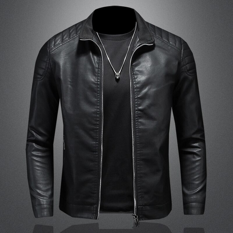 HAWK - Men's Leather Jacket