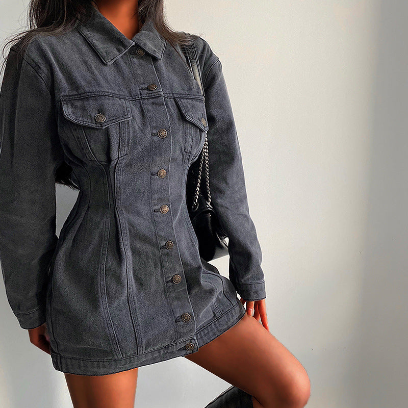 LYABO - Oversized Denim Jacket