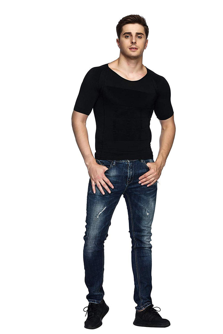HARVEY  - Slimfit And Shaping T-Shirt