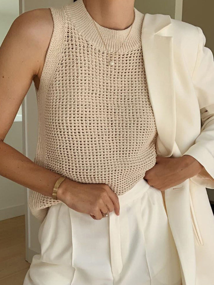 WITHLEY - Chic Sleeveless Knit Summer Tank