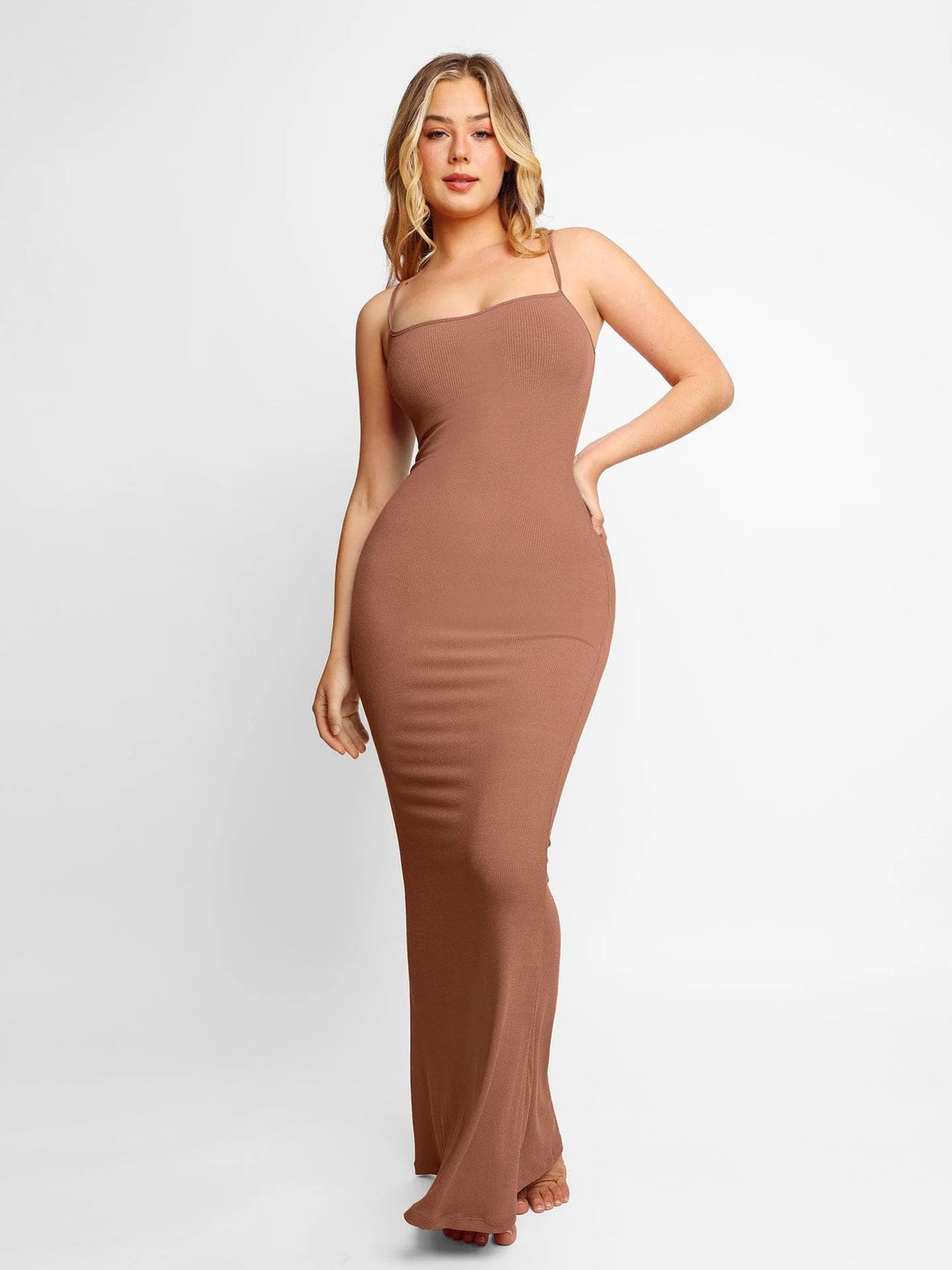 SHAPE - Bodycon Shapewear Sleeveless  Maxi Dress
