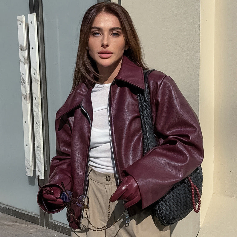 SERA - Vegan Leather Jacket