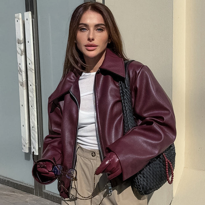 SERA - Vegan Leather Jacket
