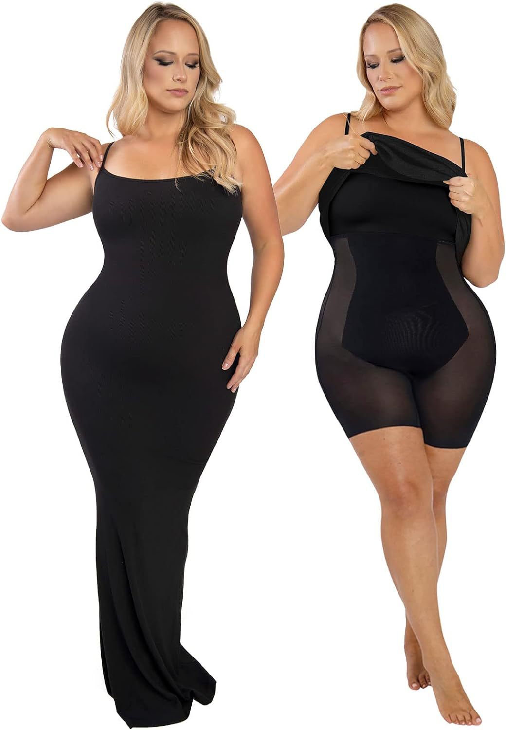 SHAPE - Bodycon Shapewear Sleeveless  Maxi Dress