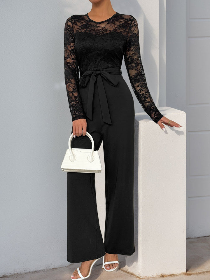 MILA - Elegant Lace Jumpsuit