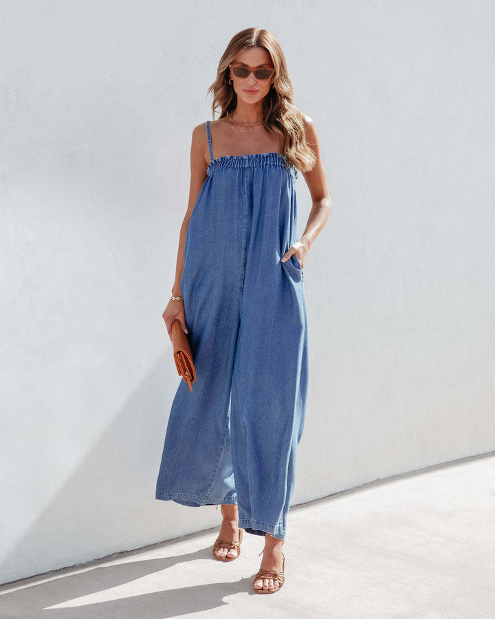 SENL - Denim Jumpsuit