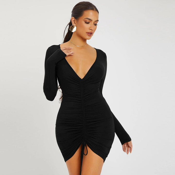 LIOR - Ruched Bodycon Mini Dress