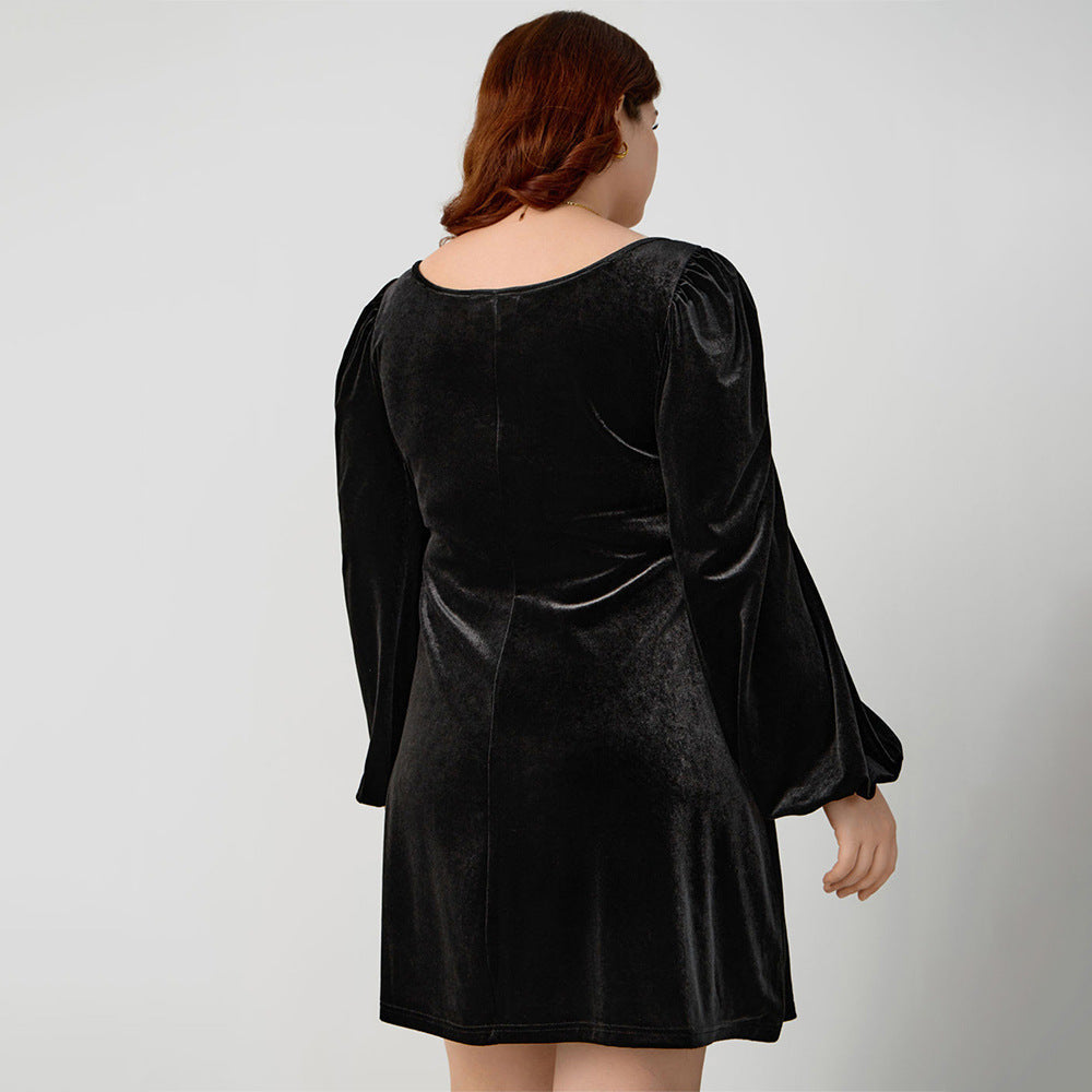 ILIANA - Long-Sleeve Mini Dress