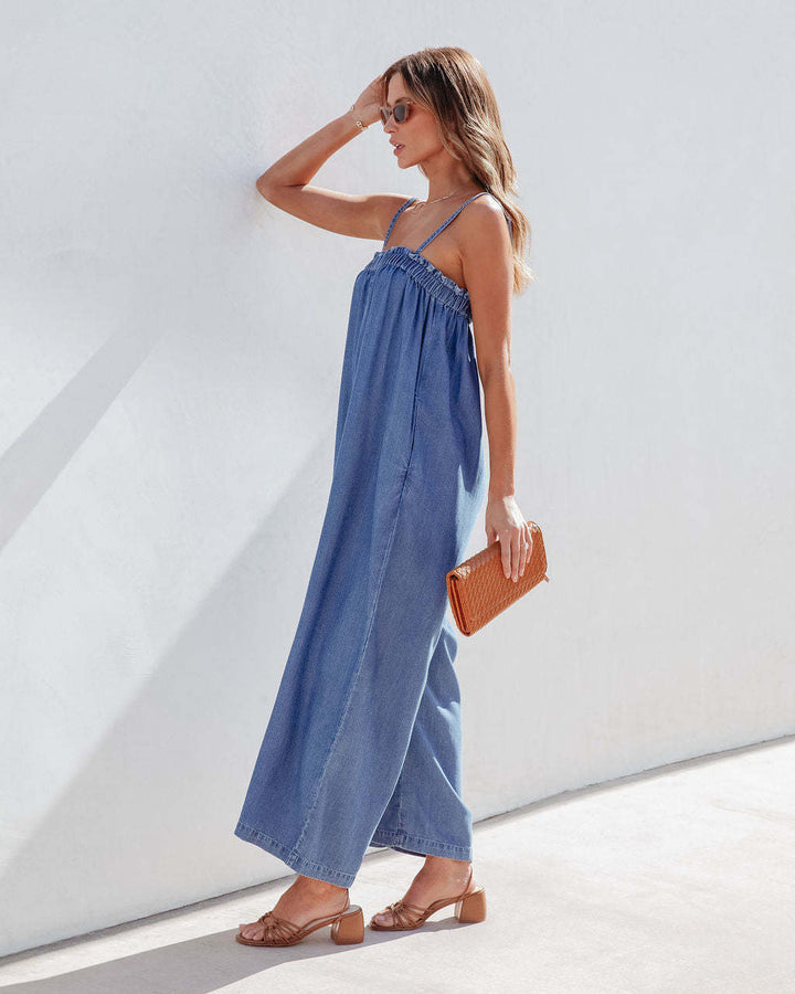 SENL - Denim Jumpsuit
