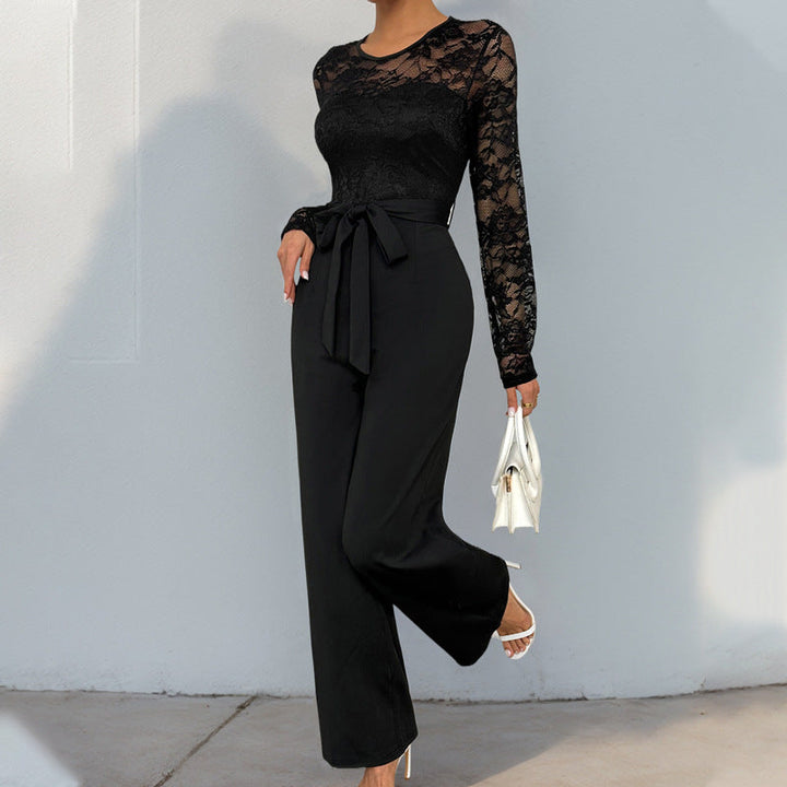 MILA - Elegant Lace Jumpsuit