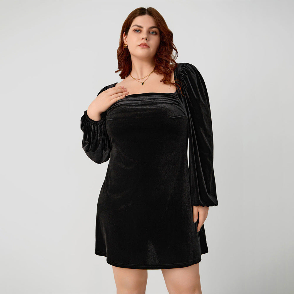 ILIANA - Long-Sleeve Mini Dress