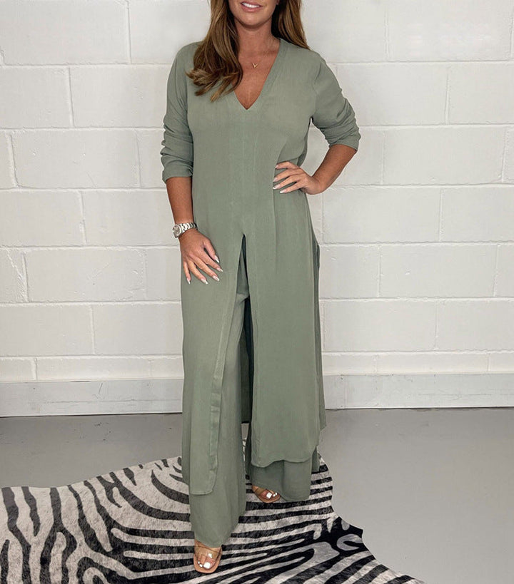LEVINE - Two Piece Women's Summer Set