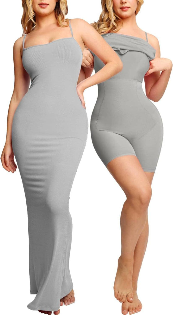 SHAPE - Bodycon Shapewear Sleeveless  Maxi Dress