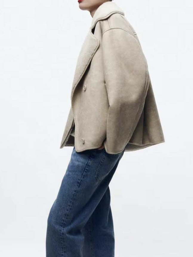 KLAIR - Oversized Shearling Jacket